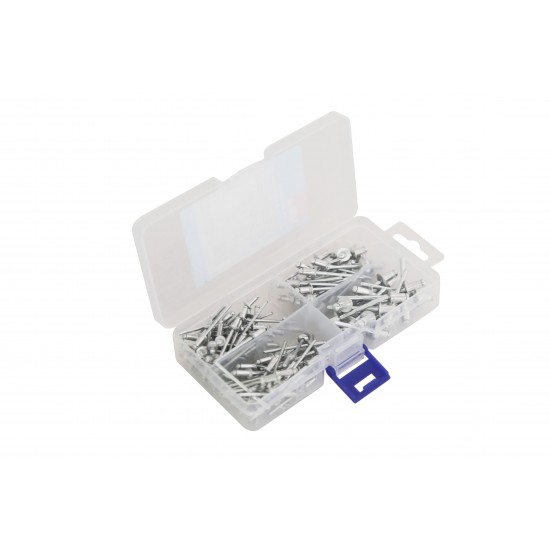 HILKA NEW 140PC ALUMINIUM RIVET ASSORTMENT