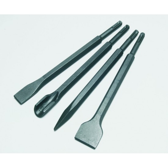 HILKA 4PC SDS PLUS CHISEL SET