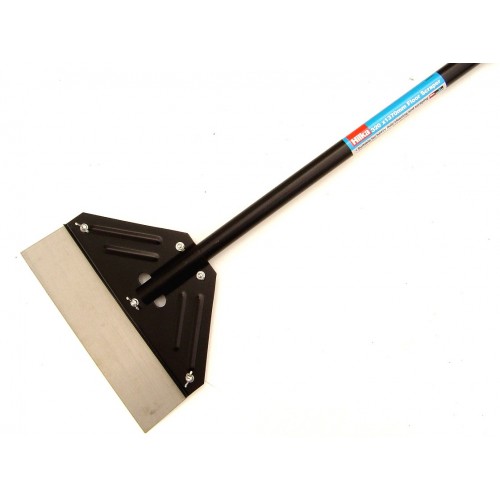 HILKA FLOOR SCRAPER 320 X 1370MM M/HANDLE (3) (P)