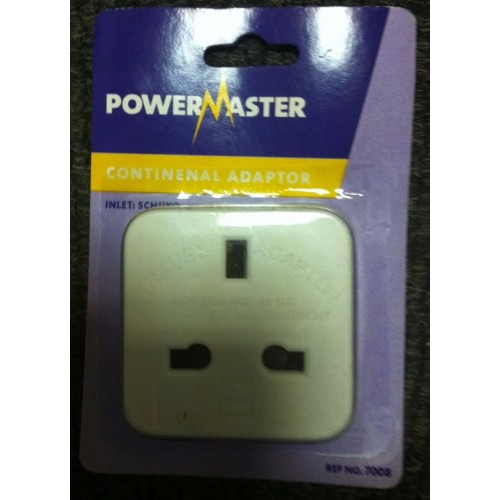 TRAVEL ADAPTOR POWERMASTER