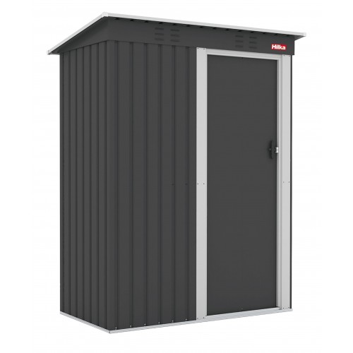 HILKA 5 X 3 METAL GARDEN SHED