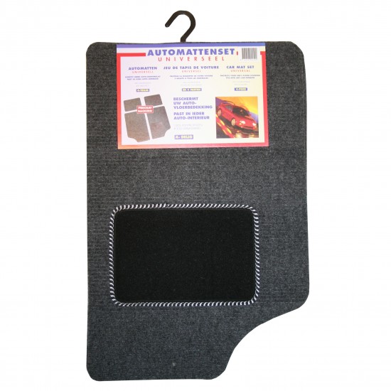 CAR MAT 4 PIECE UNIVERSAL