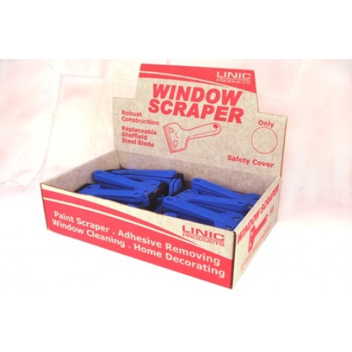 WINDOW SCRAPER DISPLAY BOX (50/BIN)
