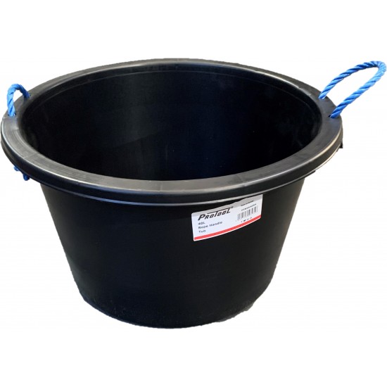 PROTOOL 40L ROPE HANDLE TUB