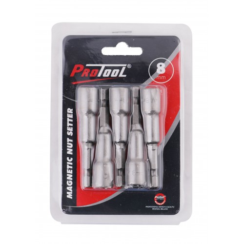 PROTOOL MAGNETIC NUT SETTER 5 PC SET  CRV