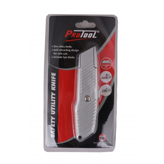 PROTOOL UTILITY KNIFE MAX CARDED