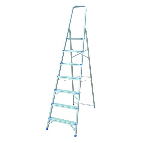 PROTOOL ALUM HOUSEHOLD LADDER 7 TREAD (P)