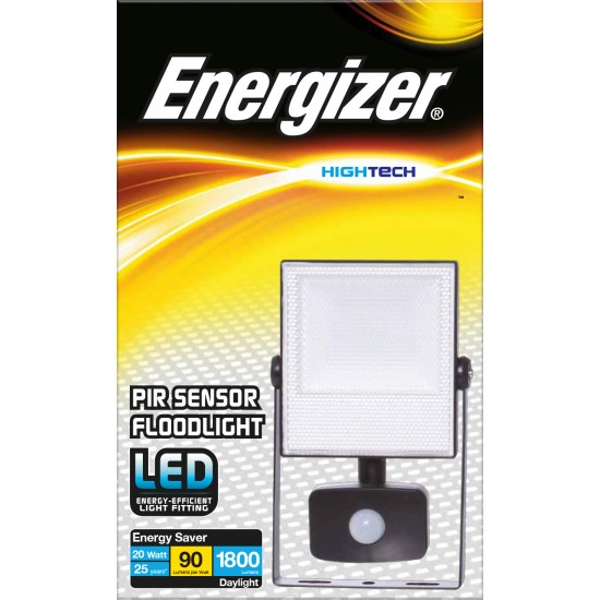 ENERGIZER 20W LED FLOODLIGHT cw PIR