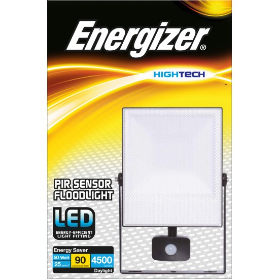 ENERGIZER 50W LED FLOODLIGHT cw PIR