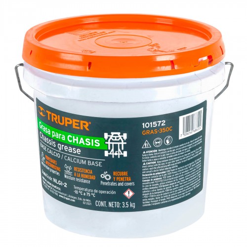 TRUPER 8 LB CALCIUM BASE CHASSIS GREASE