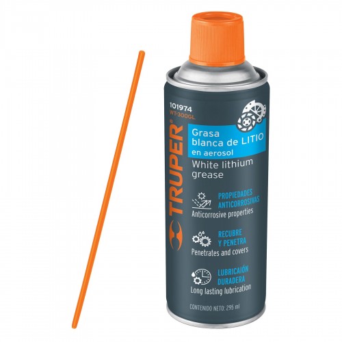 TRUPER WHITE LITHIUM GREASE SPRAY 280G