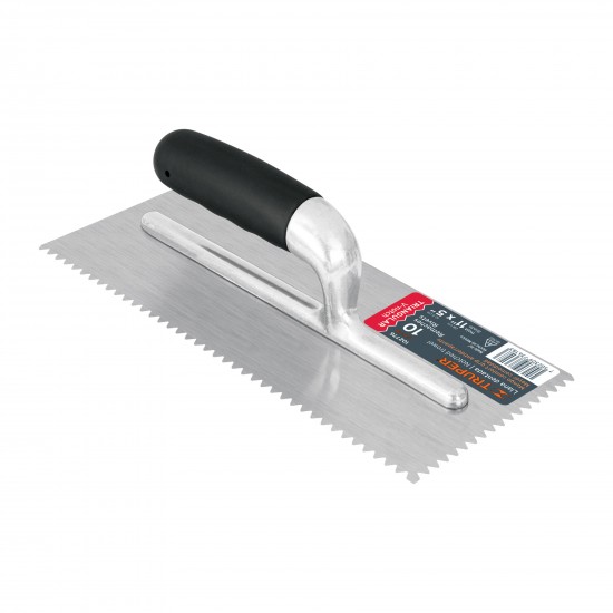 TRUPER COMFORT GRIP U-NOTCH TROWEL 11