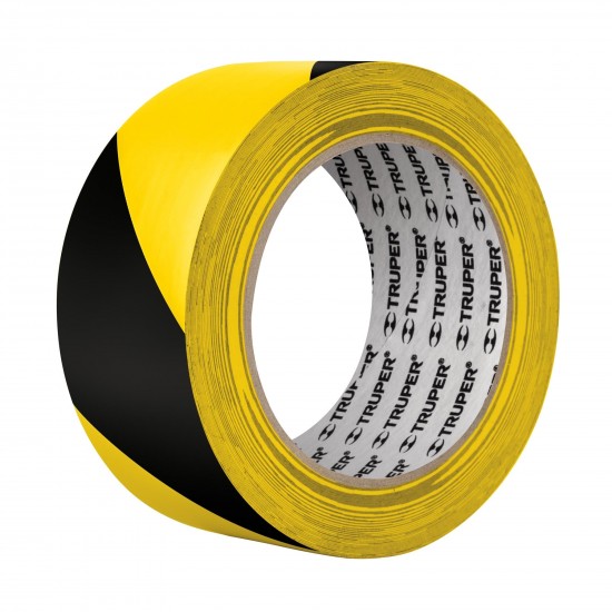 TRUPER BLACK AND YELLOW WARNING TAPE 33M