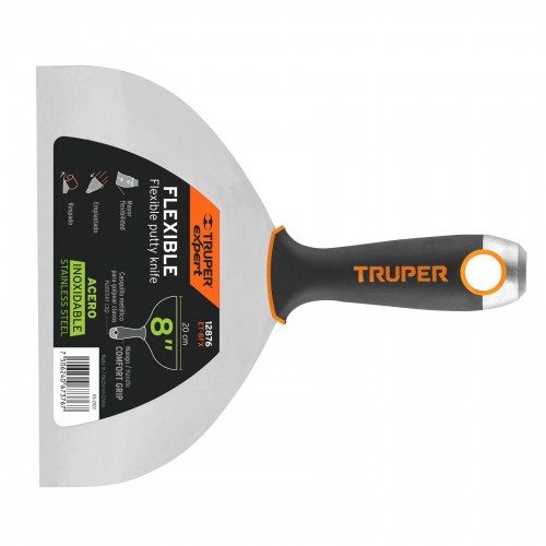 TRUPER FLEXIBLE STEEL BLADE PUTTY KNIFE 8