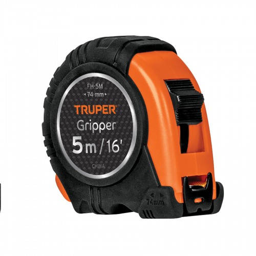 TRUPER 5M   16FT GRIPPER  MEASURING TAPE 19MM BLADE