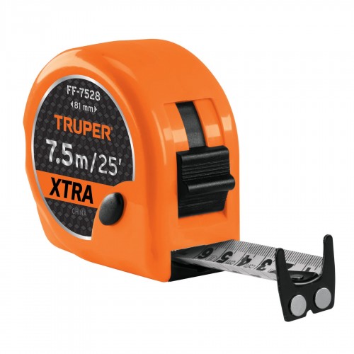 TRUPER 7.5 M X  28.5MM XTRA WIDE MEASURING TAPE