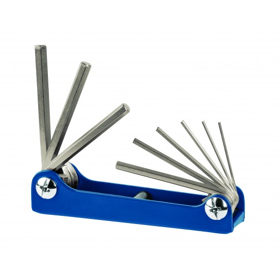 TRUPER METAL BODY  METRIC HEX KEY SET  9 IN 1