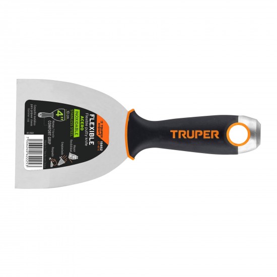 TRUPER FLEXIBLE STEEL BLADE PUTTY KNIFE 4