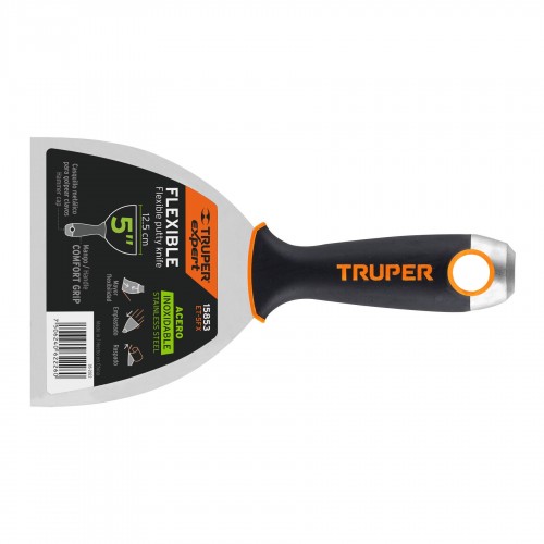 TRUPER FLEXIBLE STEEL BLADE PUTTY KNIFE 5