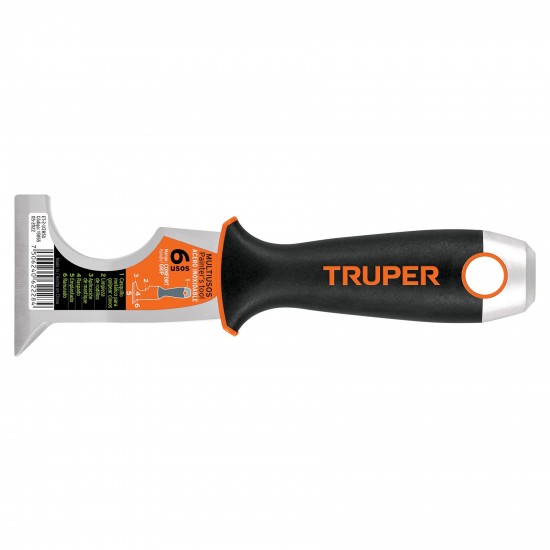 TRUPER STEEL BLADE MULTI-TOOL SCRAPER 2.5