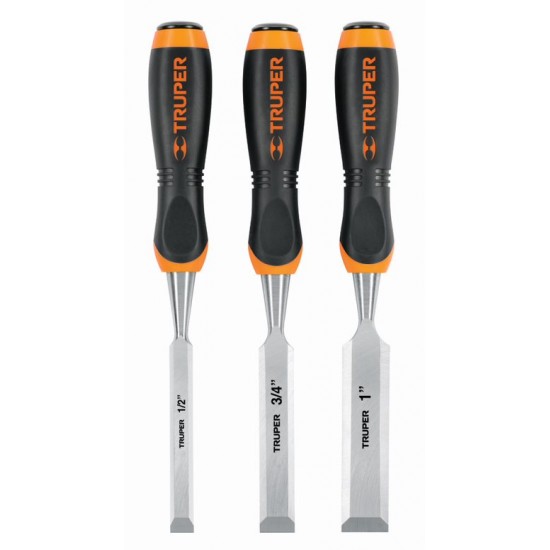 TRUPER 3 PIECE TRUPER WOOD CHISEL SET