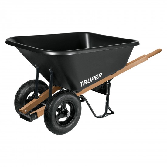 TRUPER 227L BLACK WHEEL BARROW