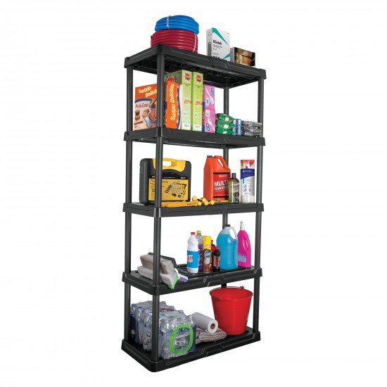 PRETUL 5 TIER PLASTIC SHELVING UNIT