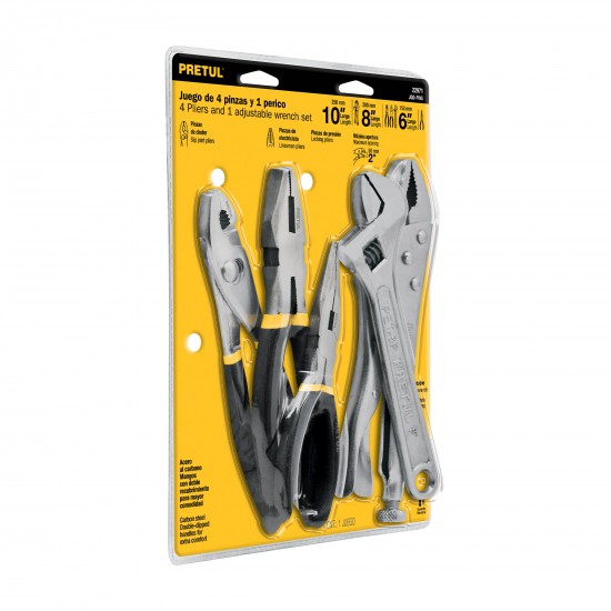 PRETUL BASIC TOOL SET 5PC