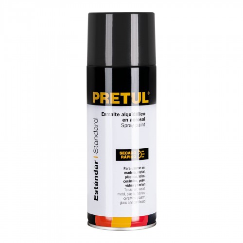 PRETUL DARK GRAY SPRAY PAINT CAN