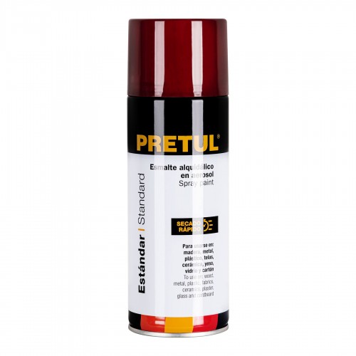 PRETUL RED SPRAY PAINT CAN