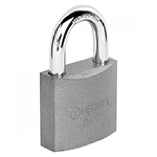 HERMEX 32MM PADLOCK GREY  CARDED