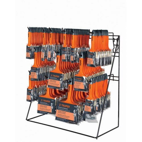 TRUPER 156PC PAINT BRUSH DISPLAY STAND UNIT 1/2